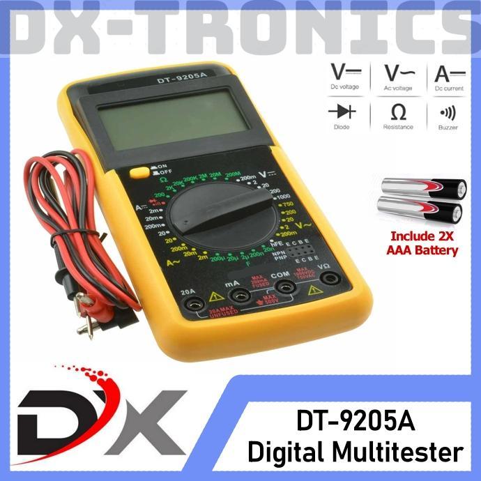 DT-9205A Multimeter DT9205A / Multitester / Avometer DT 9205A Avo