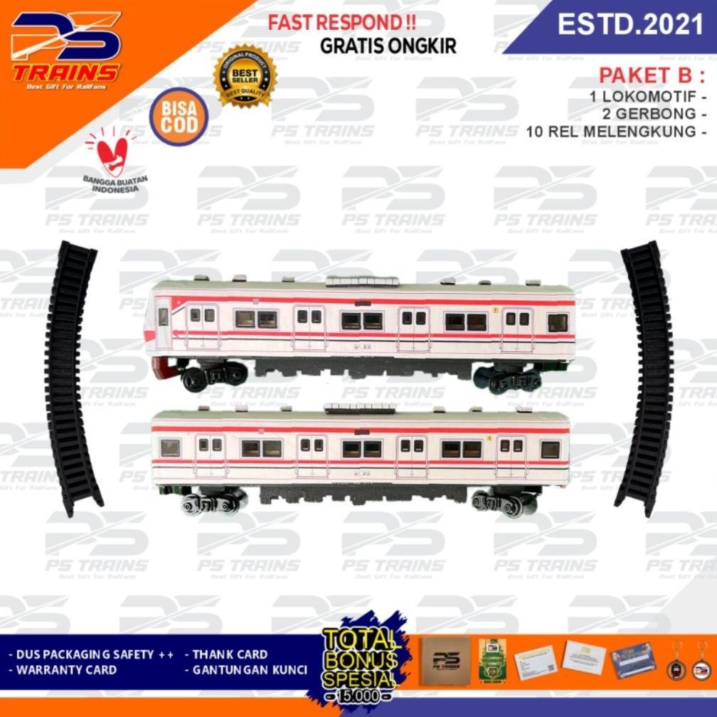 [viral] [ TANPA MESIN SERI KRL] MINIATUR KERETA COMMUTER LINE (KRL) TM 6123