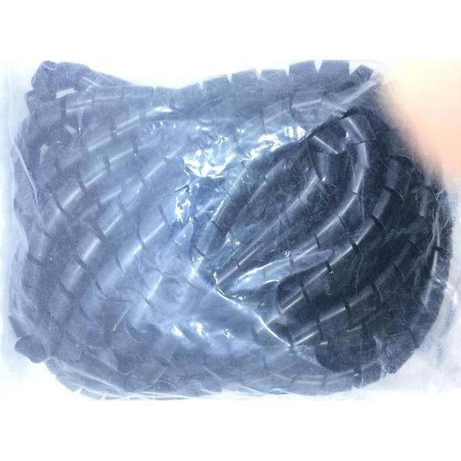 Kilat- New- Protektor Kabel Spiral Kss Ks 15 Hitam Spiral Wrapping Band Kss