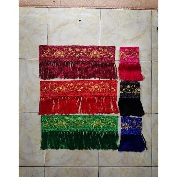 RENDA BORDIR SONGKET/SLENDANG  RONCE