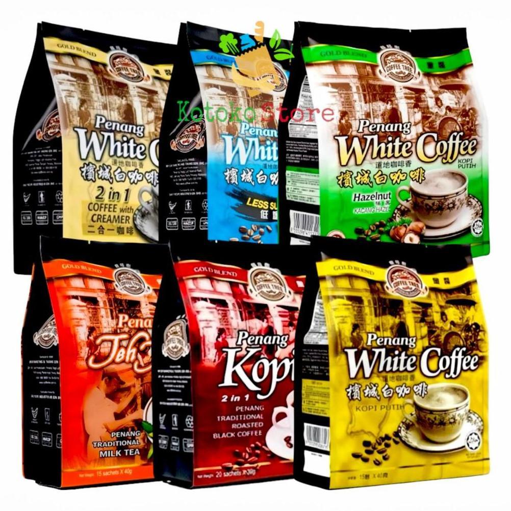 COFFEE TREE PENANG WHITE COFFEE / MYCAFE DURIAN WHITE COFFEE