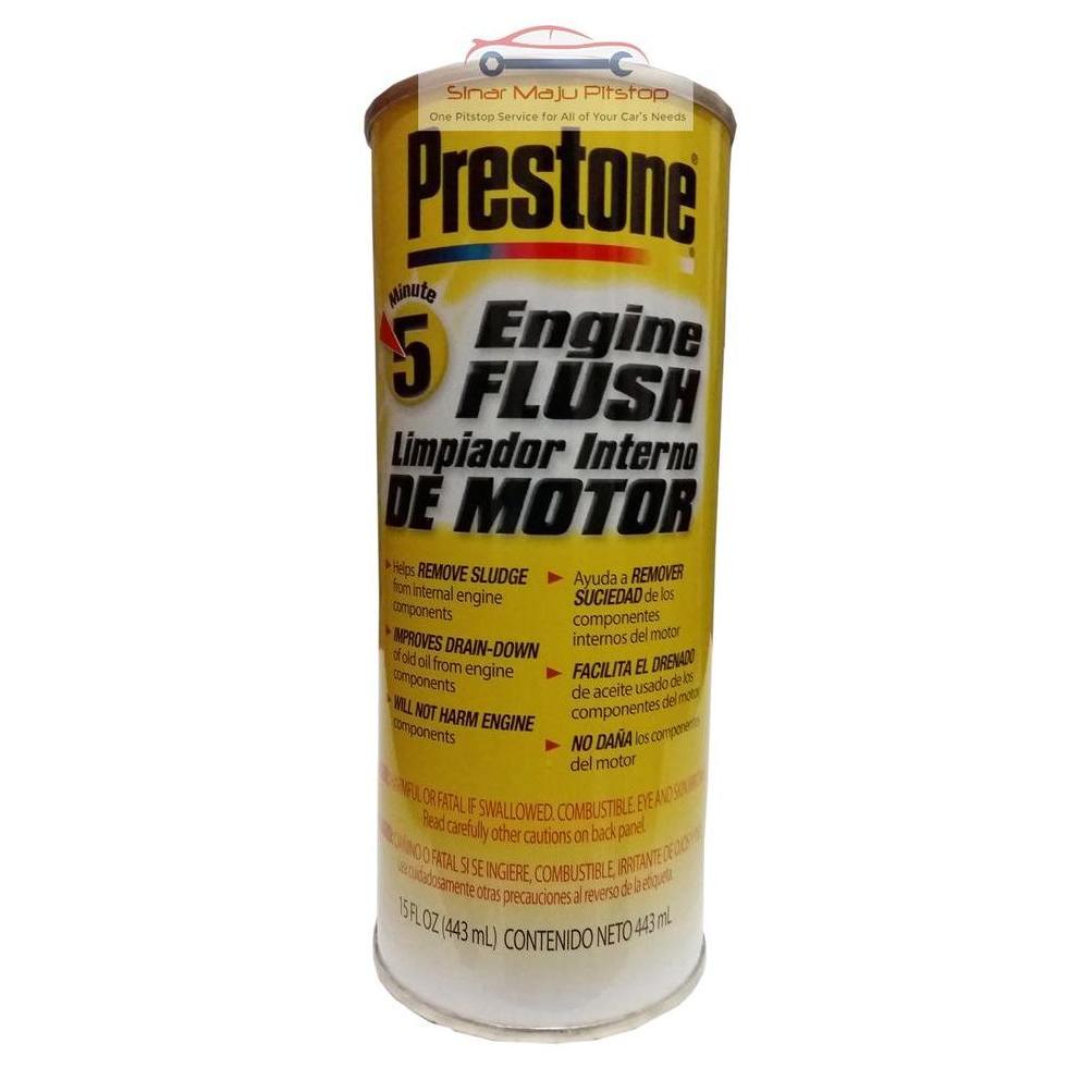 Tocars- Flush Oli / Pembersih Mesin / Ganti Oli - Prestone Engine Flush 443 Ml