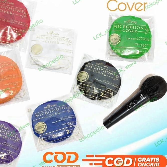 Zeland- Cover Microphone /Cover Mic /Sarung Microphone/Tisu Mic/Pembungkus Mic