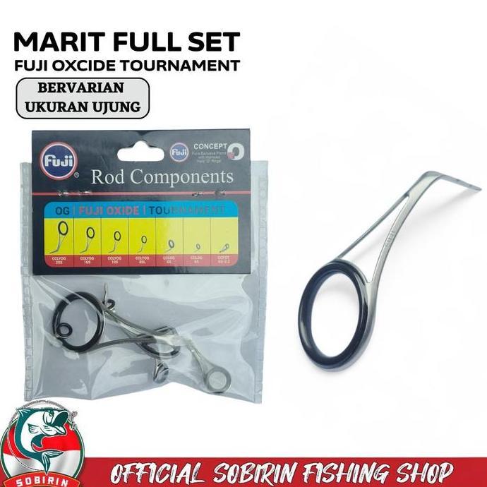 Marit Fuji 1 Set Lengkap 7 Ring | Marit Fuji Oxide Component Untuk Joran Pancing Spinning