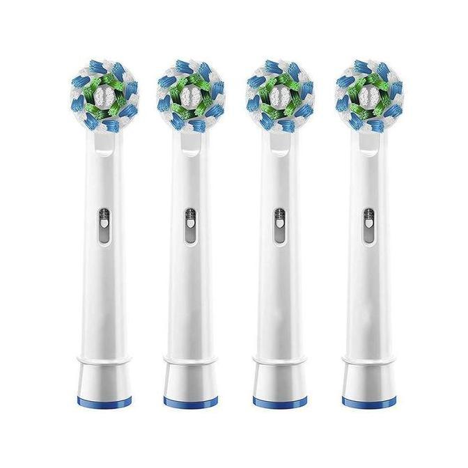 Dente - Kepala Pengganti Sikat Gigi Elektrik 4 Pcs For Oral-B