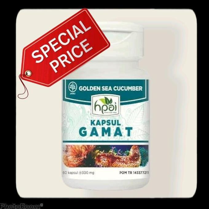 Kapsul Gamat Teripang Emas HNI HPAI