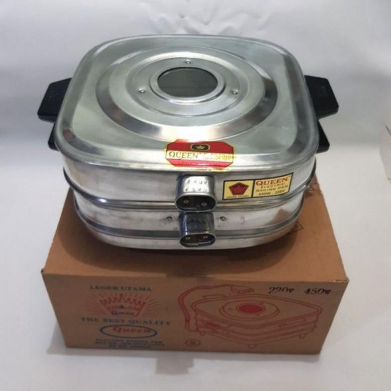 OVEN LISTRIK QUEEN 450 WATT 220 VOLT OVEN LISTRIK KUE LAPIS LEGIT