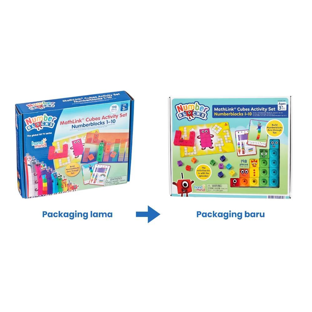 Hand2Mind - Numberblocks MathLink Cubes 110 Activity Set