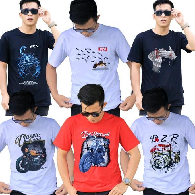 Smith- Baju Kaos Distro Original D2R Bahan Tebal Murah