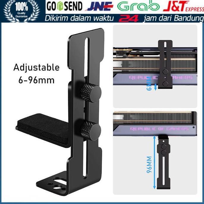 TWOVAN Stand Holder VGA Adjustable Graphics Card VGA Holder Stand Support Bracket