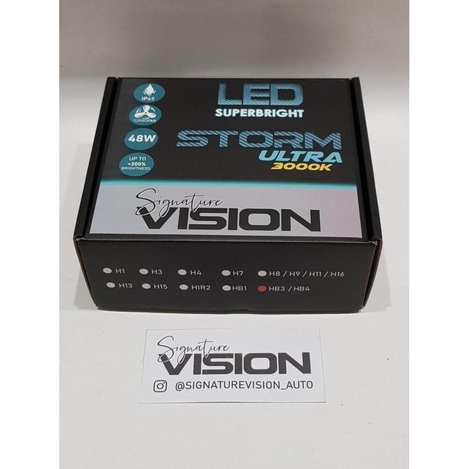 NEW SV LED STORM ULTRA 3000K Lampu Kabut FOGLAMP Mobil H3 H27 880 881