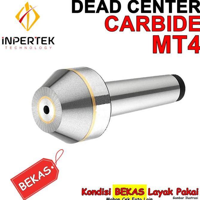 UFOVAM Dead Center MT4 Centering Tumpul Pipa MT 4 Mesin Bubut Bekas