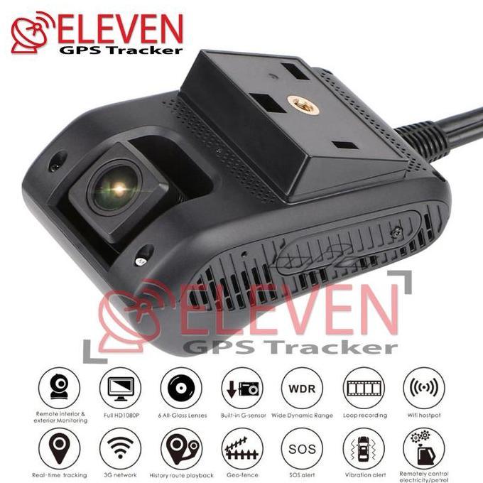 Promo - Gps Dashcam Jc100 Atau Jc200 3G Series Kamera Mobil View 2 Kamera