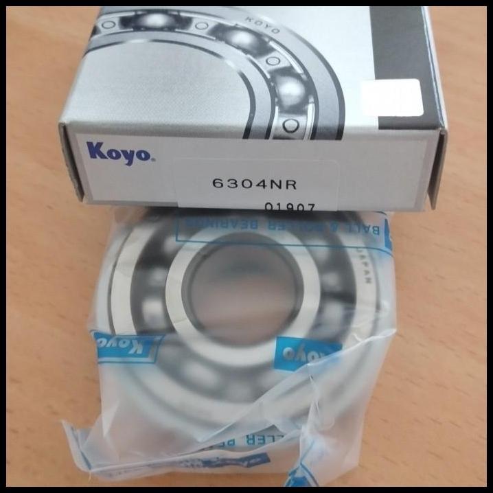 DISKON BEARING 6304 NR KOYO JAPAN 6304NR 