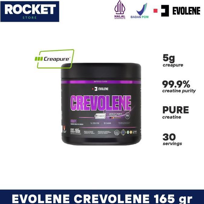 Zenmax- Evolene Crevolene Creapure & Crevolene Monohydrate - Suplemen Fitness Creatine