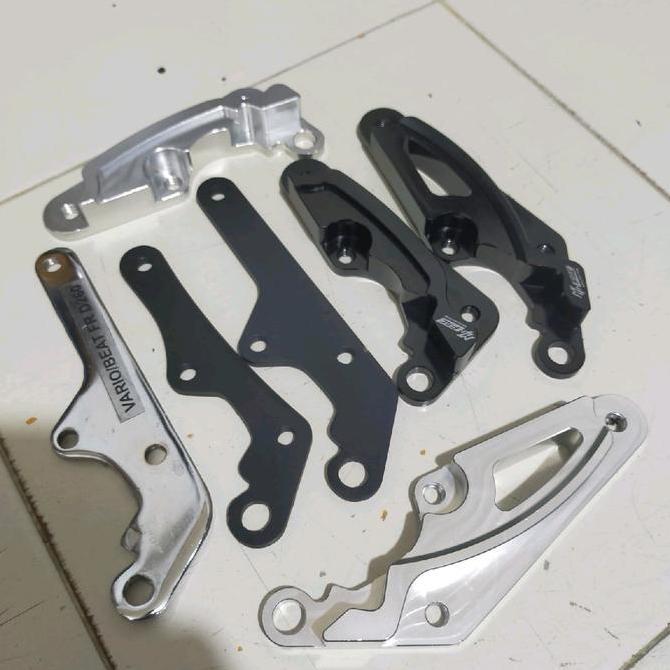 Promo breket disc 220mm 260mm beat vario scoopy breket kaliper rcb s1 samurai disc cakram 260mm 220m