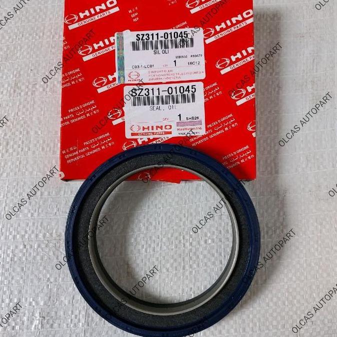 SZ311-01045 SEAL CRANKSHAFT BELAKANG HINO 260TI/JD TERBARU