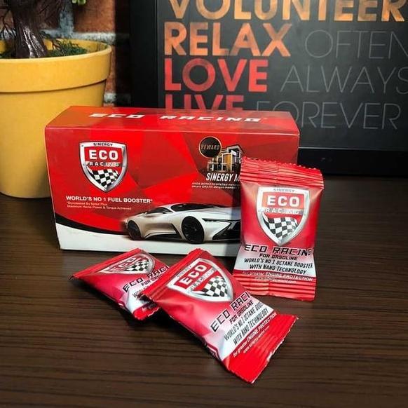 Eco Racing Original For Mobil Bensin 1 BOX - Penghemat Bahan Bakar Mobil Bensin Diskon