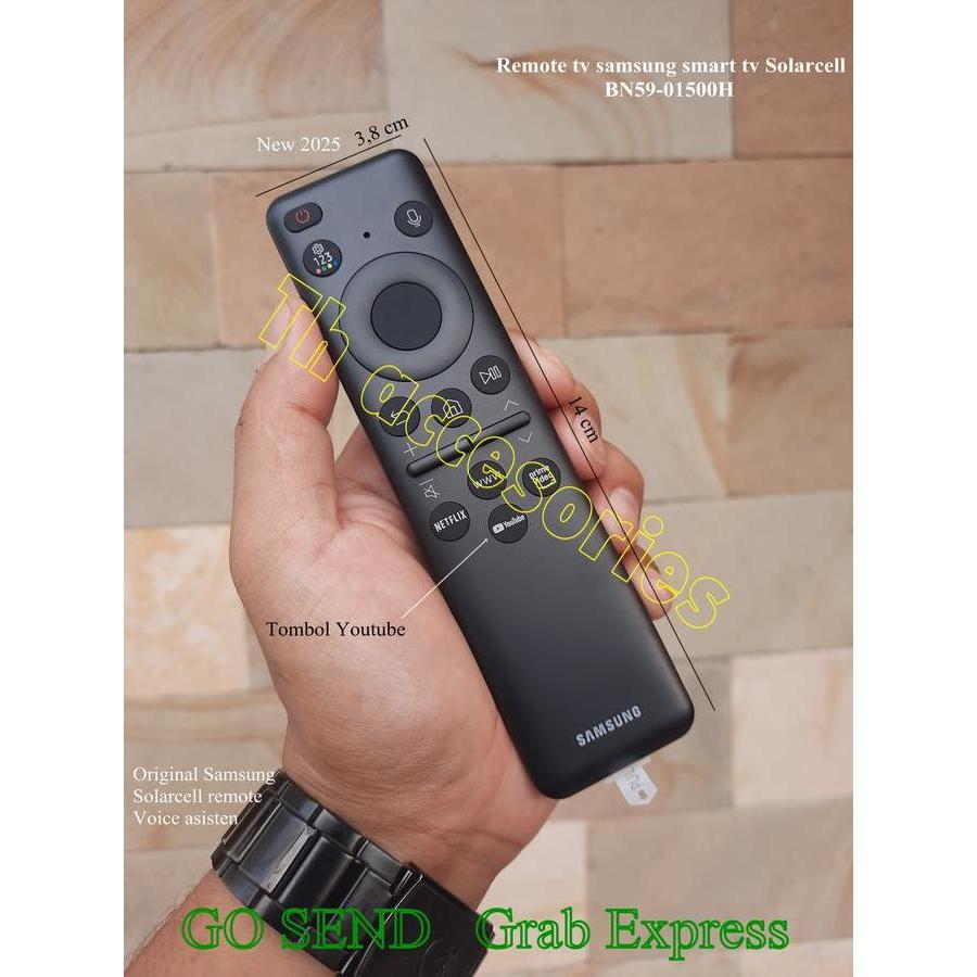 Remote tv samsung smart tv original solarcell U8500F DU8000 CU8000