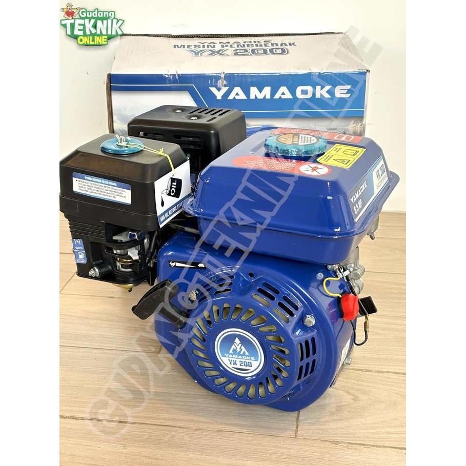 PHRENA Engine Penggerak 6.5HP YAMAOKE YX200 4 Tak / Mesin Penggerak Bensin Gasoline Engine Gerak Gil