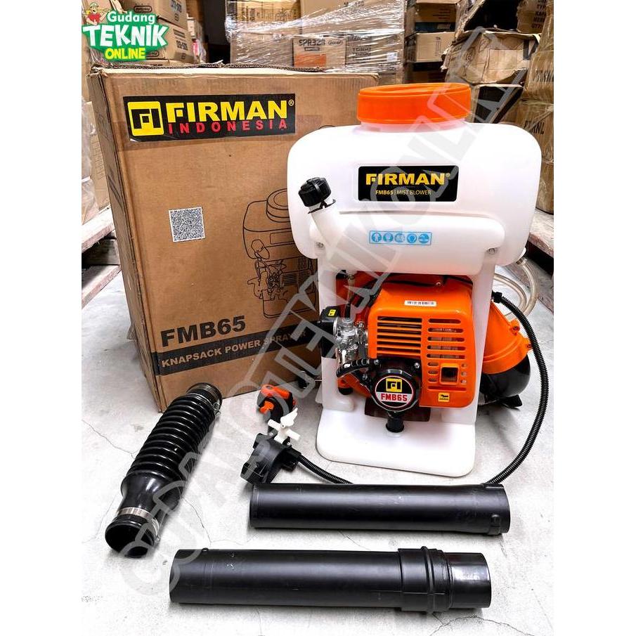 PHRENA Mesin Mist Blower Duster 14L FIRMAN FMB65 2Tak / Sprayer Semprot Semprotan Hama Mist Blower D