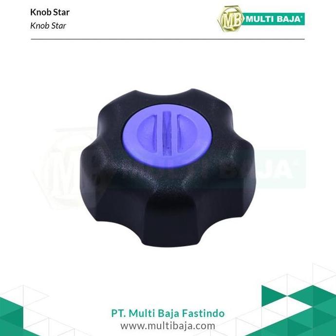 KNOB STAR PLASTIK M8 DISKON