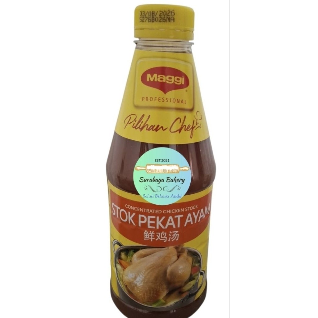 Maggi Chicken Stok/Maggi Stok Pekat Ayam 1,2Kg
