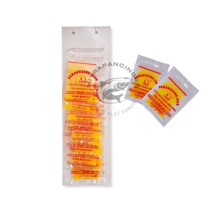 10 Pcs Umpan Ikan Wisman Abah Kuning - Umpan Pancing Ikan Mas
