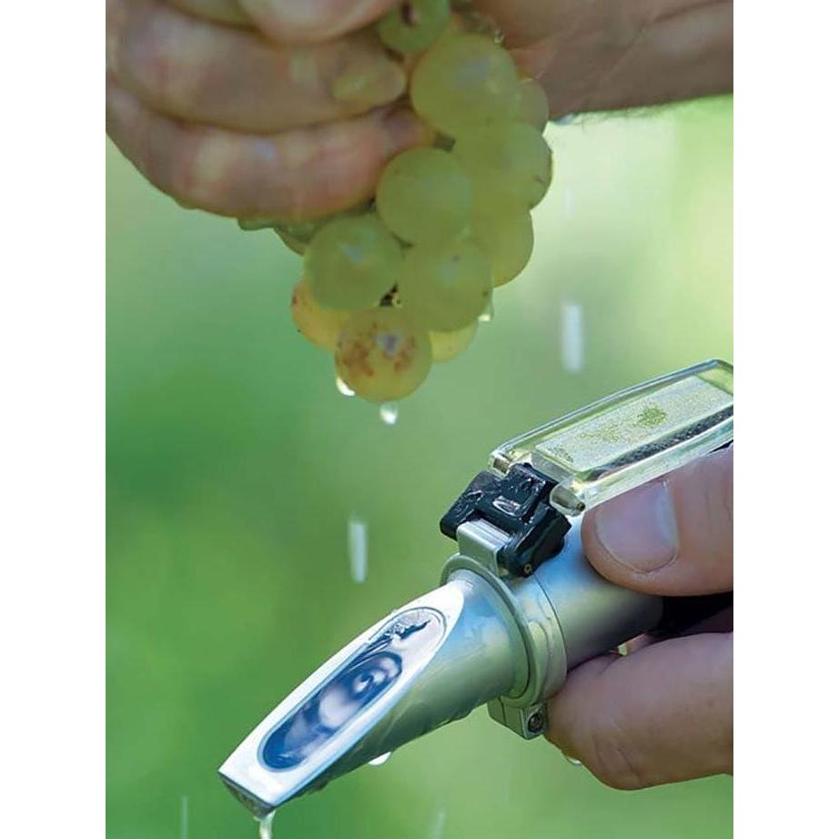 Refractometer Wine, Jus Buah - Skala Oechsle, Brix, Babo Refraktometer