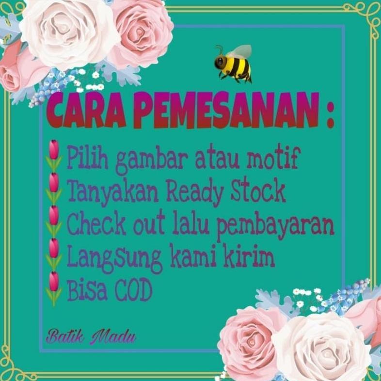 NEW 12 MOTIF TUNIK Batik Full furing Trikot Free Masker busui friendly saku kanan Dress Blouse Wanit