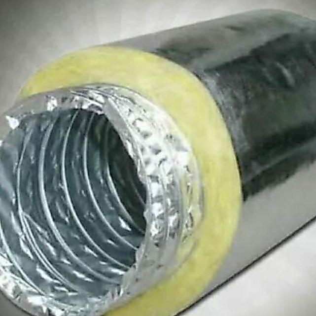 Flexible Cerobong Isolasi 6 In .Flexible Ducting .Flexible Cerobong Pembuangan Ac Ducting