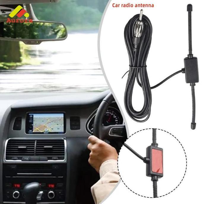 GAIZINPO Antena Radio Mobil AM FM untuk Semua Mobil / Antena Radio FM / Car Radio Antenna FM