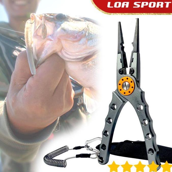 Tang Pembuka Mata Kail Pancing Pemotong Senar Nilon dan Kawat Nikelin