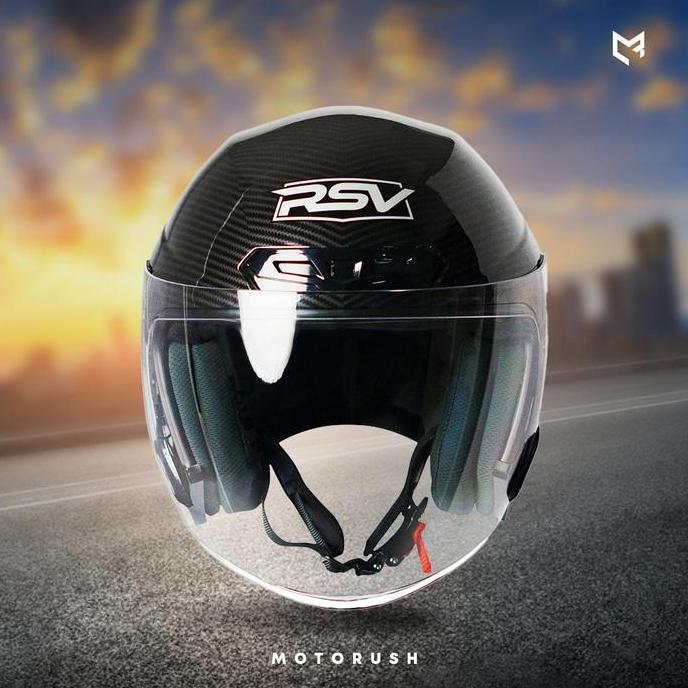 Helmet- Rsv Helmet New Windtail Carbon Graphic Helm Rsv New Windtail