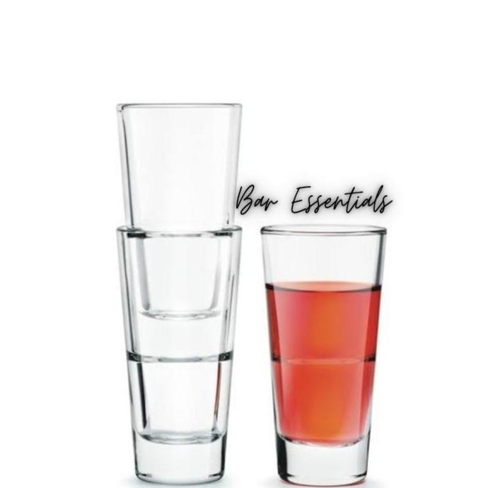 <<<<<] Gelas Sloki Plastik Stack Up Shooter Glass 60 ml