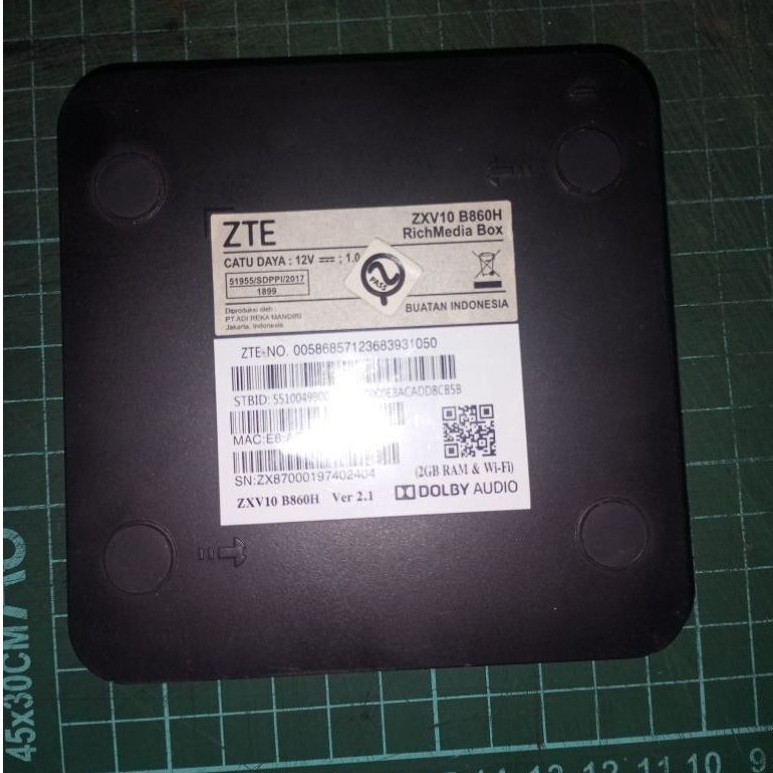 Set Top Box Android TV ZTE B860H V2 Sudah Root