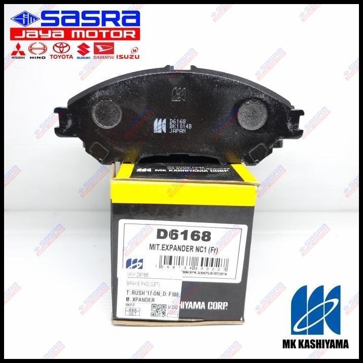 HOT DEAL BRAKE PAD FRT RUSH/TERIOS F800|XPANDER MK KASHIYAMA - KAMPAS REM DEPAN MKK.D6168 