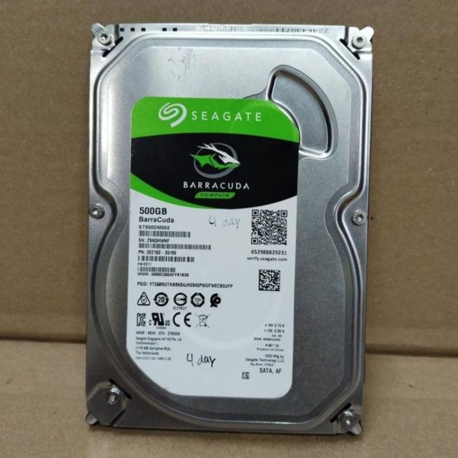 Harddisk Internal Sata Seagate 500Gb