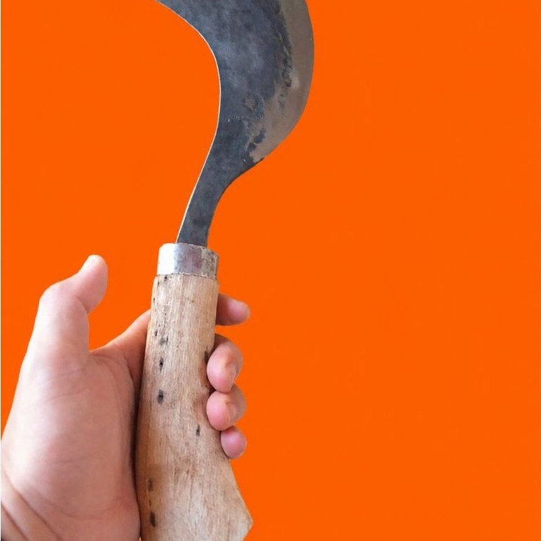 Alat potong rumput manual (Tengkuit)
