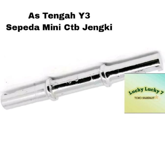Promo As Tengah Sepeda Ontel As Bb Sepeda Jengki As Gir Tengah Sepeda Mini As Tengah Y3 Cod