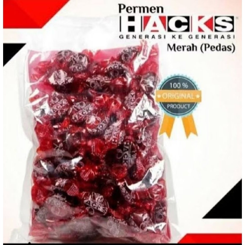 Permen Batuk Hacks 250g Melegakan Tenggorokan
