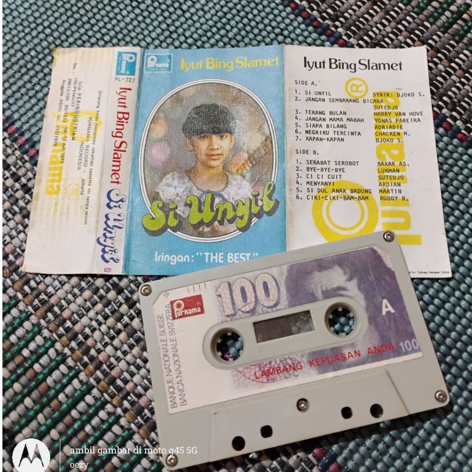 Kaset pita Iyut Bing Slamet - si unyil