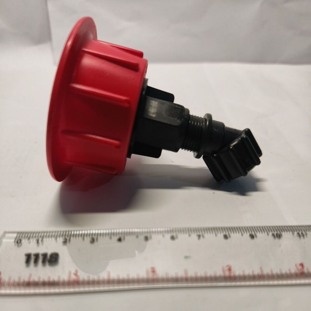 Solo425 Nozzle Bengkok Bunga Merah Lima 5 Titik Lubang Sprayer Ori