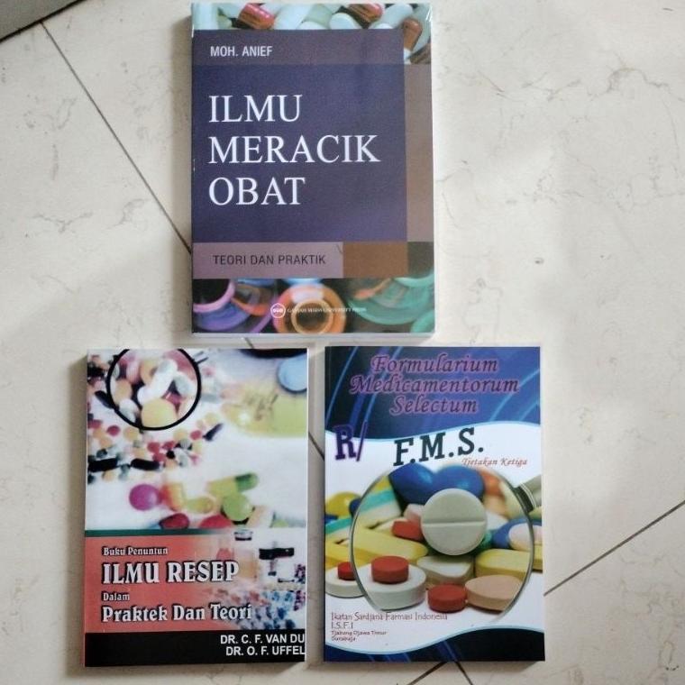 3 Buku Farmasi Imo, Ilres , Fms