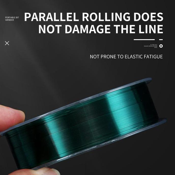 Mancingmania- Bingolife Senar Pancing 200M Nylon Line Germany Fishing Line Bahan Tahan Invisible Bah