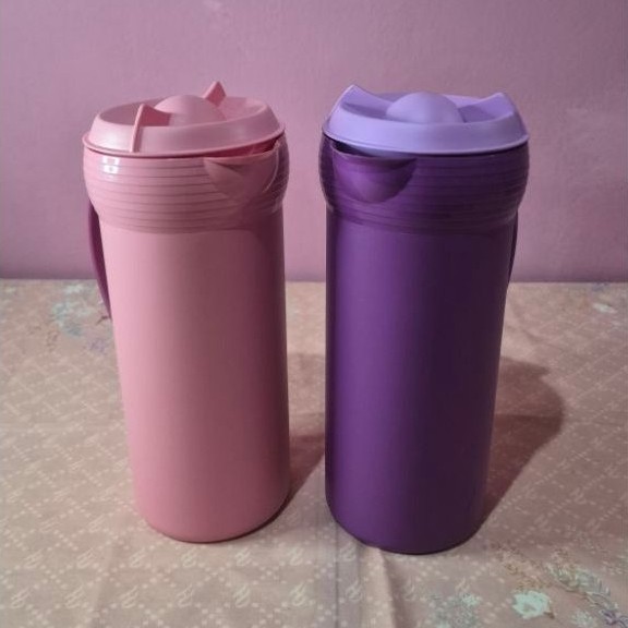 Twist N Pour Tupperware Original 1pcs (Ungu,Pink)//Teko Minuman Tupperware//Teko Air Tupperware