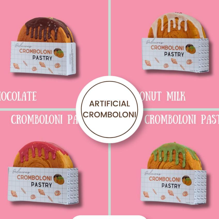 Propertifotoku Artificial Cromboloni / Cromboloni Pajangan / Squishy Cromboloni