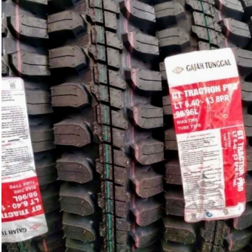 Ban mobil 640 r13 GT Traction Pro 8pr ukuran 640 13 Gajah Tunggal 6.40-13 Ban muatan 640R13