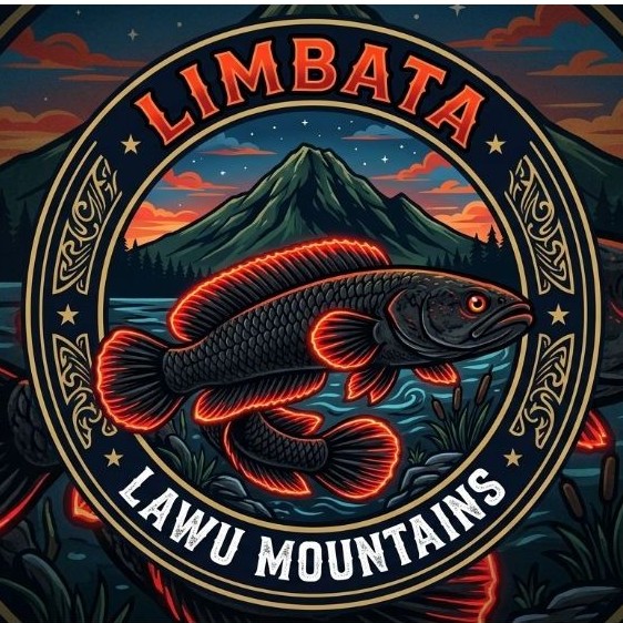 stiker limbata lawu cb isi 10 size 4-5 cm sudah full pelet