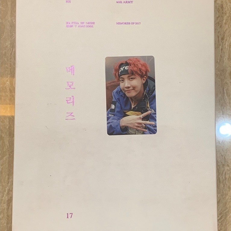 BTS - Memories of 2017 fullset